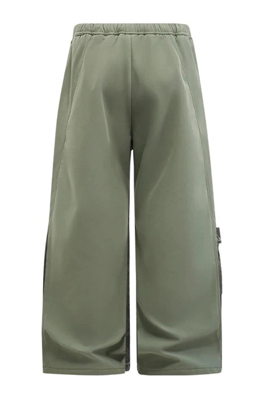 Oversized Outdoor Pants - Green