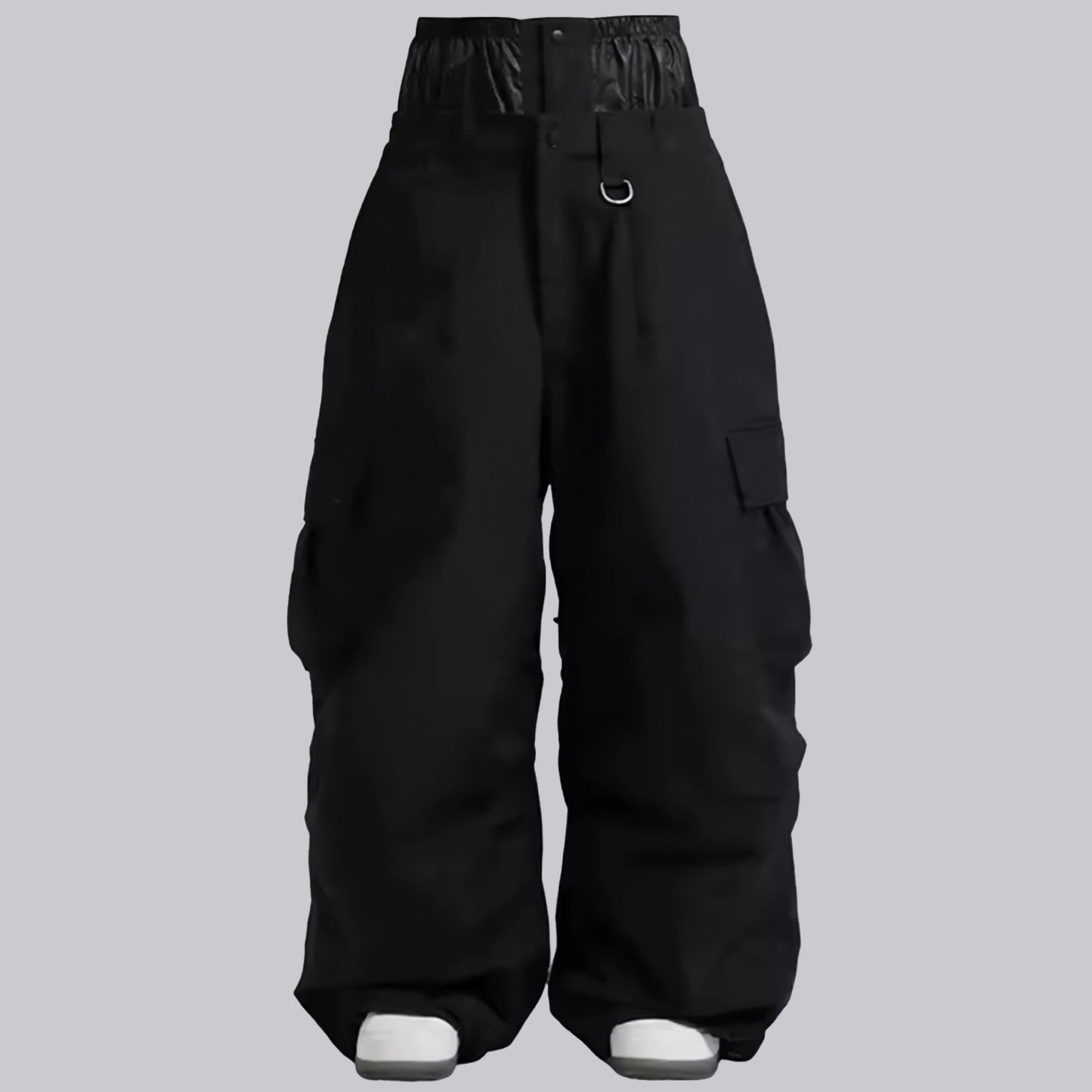 Vivid Baggy Ski & Snowboard Pants - Black